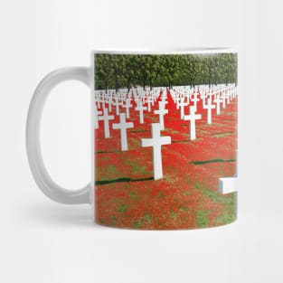 Military cemetery / Swiss Artwork Photography Mug